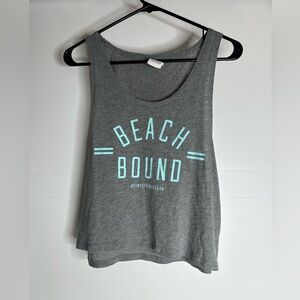 Pink By Victoria's Secret Beach Bound Pink Spring Break Tank Size XSMALL.